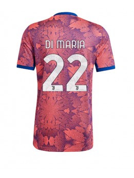 Juventus Angel Di Maria #22 Ausweichtrikot für Frauen 2022-23 Kurzarm